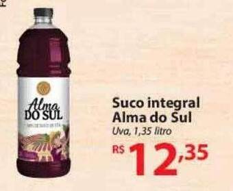 Nacional Suco integral alma do sul oferta