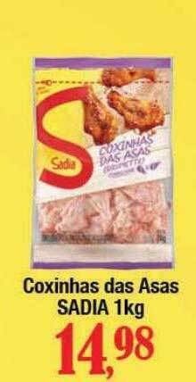 Supermercados Unidos Coxinhas das asas sadia oferta