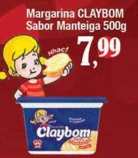 Supermercados Unidos Margarina claybom sabor manteiga oferta