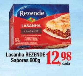 Supermercados Unidos Lasanha rezende sabores oferta