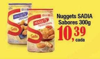 Supermercados Unidos Nuggets sadia sabores oferta