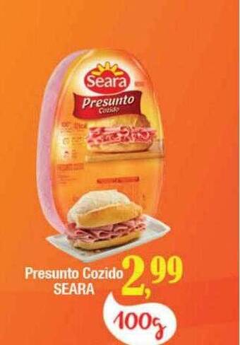 Supermercados Unidos Presunto cozido seara oferta
