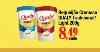 Supermercados Unidos Requeijão cremoso qualy tradicional light oferta