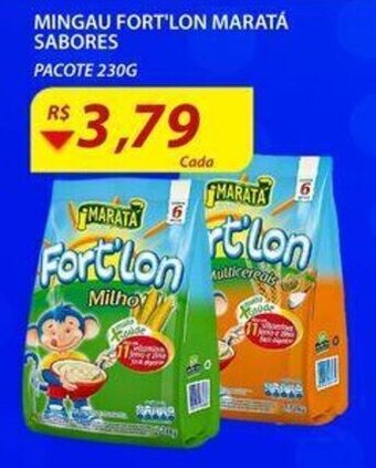 Assaí Atacadista Mingau Fort'lon Marata Sabores 230g oferta