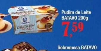 Supermercados Unidos Pudim de leite batavo oferta