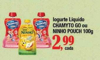 Supermercados Unidos Iogurte líquido chamyto go ou ninho pouch oferta