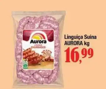 Supermercados Unidos Linguiça suína aurora oferta
