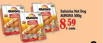 Supermercados Unidos Salsicha hot dog aurora oferta