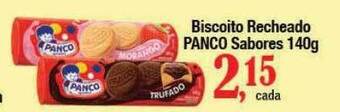 Biscoito recheado panco sabores