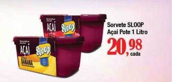 Supermercados Unidos Sorvete sloop açai oferta