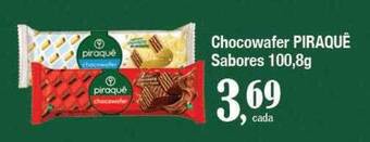 Supermercados Unidos Chocowafer piraquê sabores oferta