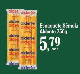 Supermercados Unidos Espaguete sêmola aldente oferta