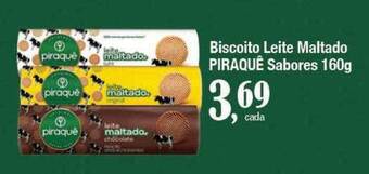 Supermercados Unidos Biscoito leite maltado piraquê oferta