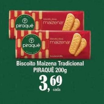 Supermercados Unidos Biscoito maizena tradicional piraquê oferta