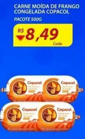 Assaí Atacadista Carne Moida de Frango Congelada Copocal 500g oferta
