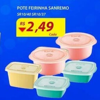 Assaí Atacadista Pote Feirinha Sanremo oferta
