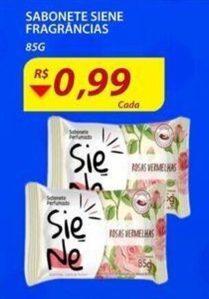 Assaí Atacadista Sabonete Siene Frag. 85g oferta