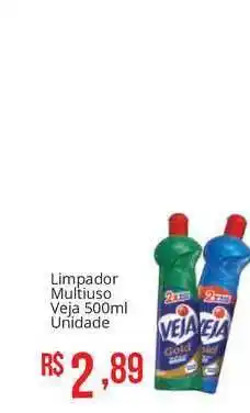 Mart Minas Limpador Multiuso Veja Unidade 500ml oferta