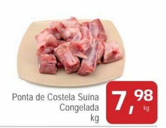 Mineirão Atacarejo Ponta de Costela Suina congelada 1kg oferta