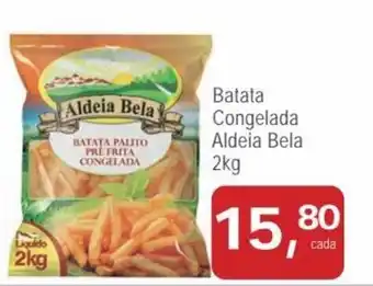 Mineirão Atacarejo Batata Congelada Aldeia Bela 2kg oferta