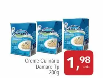 Mineirão Atacarejo Creme Culinario Damare 200g tp oferta