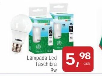 Lampada Led taschibra 9W