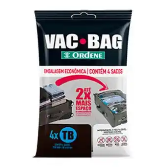 Vacum bag trip 4 peças - ordene