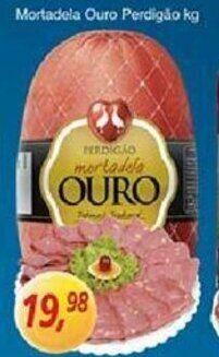 Supermercados Guanabara Mortadela ouro Pedrigao 1kg oferta