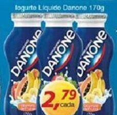 Supermercados Guanabara Iogurte Liquido Danone 170g oferta