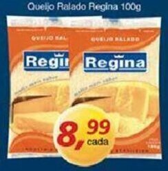Supermercados Guanabara Queijo Ralado Regina 100g oferta