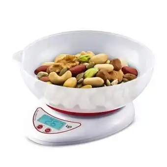 Balança de cozinha com cuba 5kg branca up home - ce110 multilaser