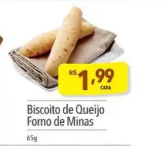 Supermercados Condor Biscoito De Queijo Forno De Minas 65g oferta