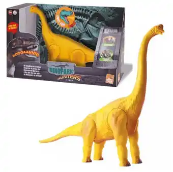 Dinopark - dinossauro brachiossauro c/ som - bee toys
