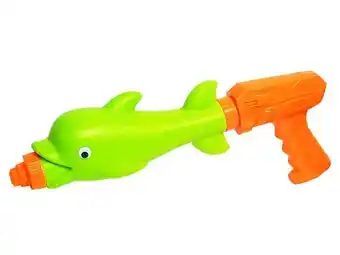 Lançador de água golfinho - 36 cm - cores sortidas - dm toys