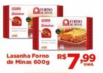 Lasanha Forno de Minas 600g