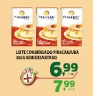 Leite Condensado Piracanjuba 395g Semidesnatado