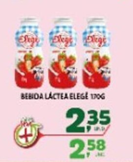 Araújo Supermercados Bebida Lactea Elege 170g oferta