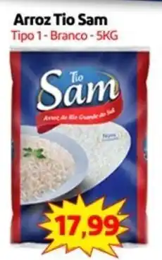 Supermercados Rena Arroz Tio Sam tipo 1 branco 5kg oferta