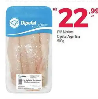 Filé Merluza Dipefal Argentina 500g