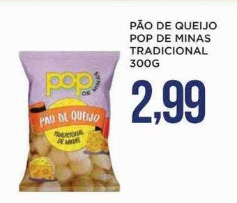 Apoio Mineiro Pão de queijo pop de minas tradicional oferta