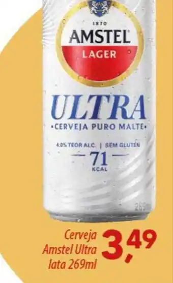 Asun Cerveja amstel ultra lata oferta