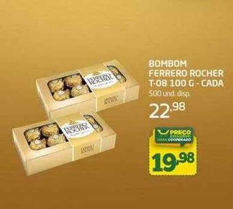 Cooper Bombom ferrero rocher cada oferta