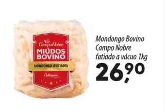 Mondongo bovino campo nobre fatiado a vácuo