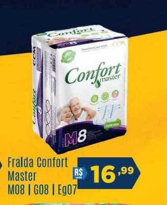 Drogaria Total Fralda confort master oferta