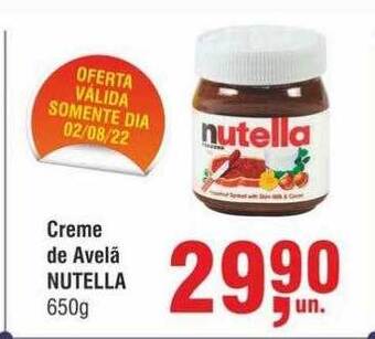 Higa Atacado Creme de avelã nutella oferta