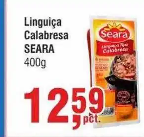 Higa Atacado Linguiça calabresa seara oferta