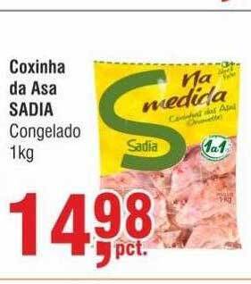 Higa Atacado Coxinha da asa sadia congelado oferta