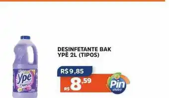 Desinfetante bak ypê