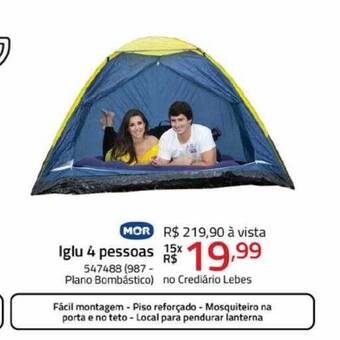 Lojas Lebes Iglu 4 pessoas mor oferta