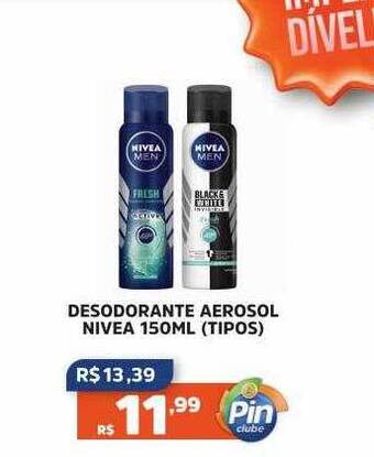 Pinheiro Supermercado Desodorante aerosol nivea oferta